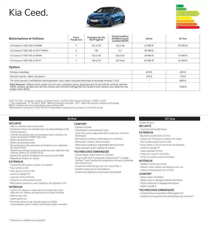 KIA Picanto - Price list du 20 décembre au 11 décembre 2025 - Catalogue page 7