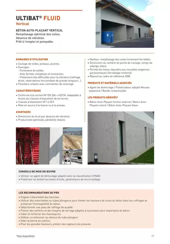 Guide Béton 2025-2026 du 31 janvier au 31 décembre 2026 - Catalogue page 15
