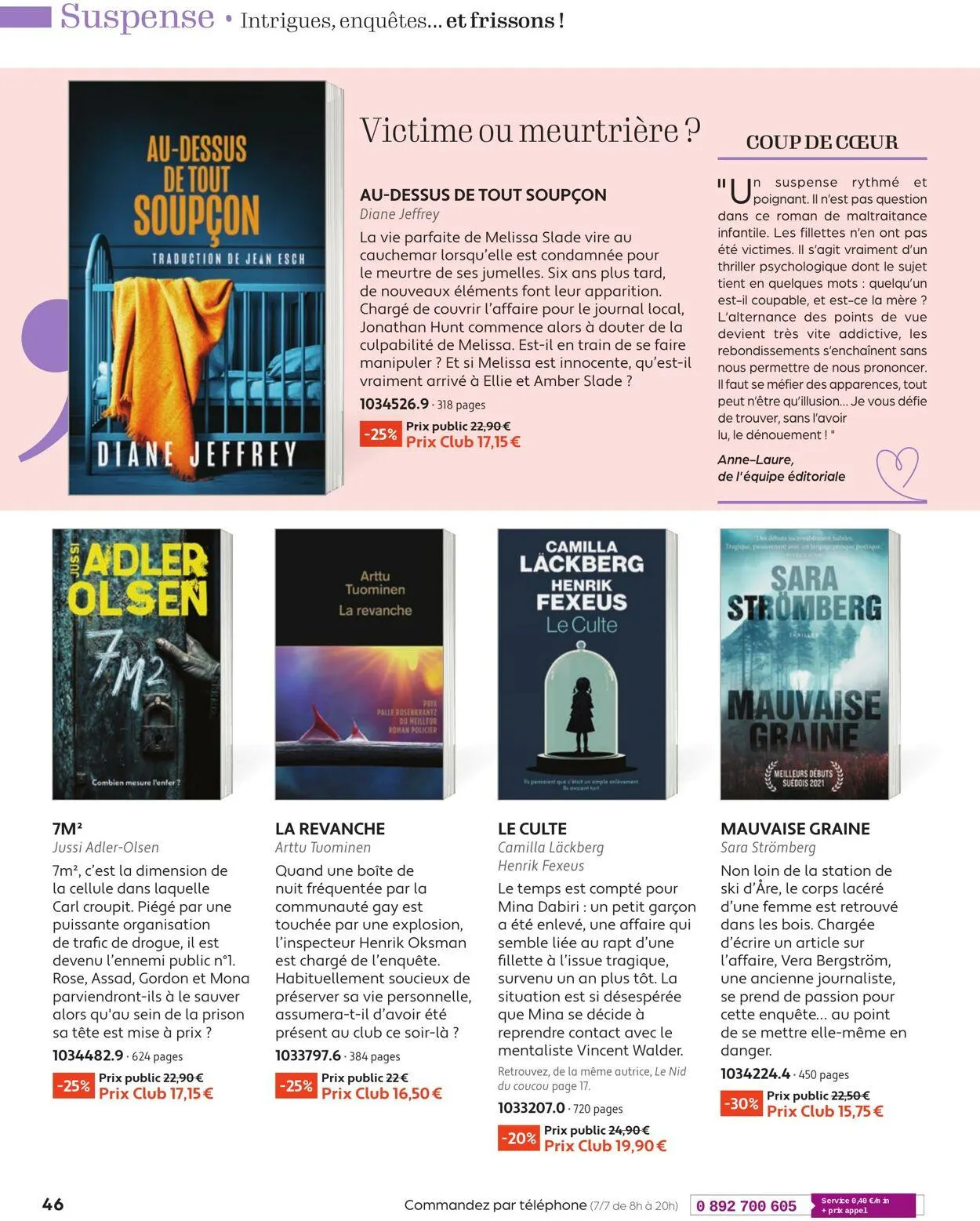 France Loisirs du 1 mai au 30 juin 2025 - Catalogue page 46