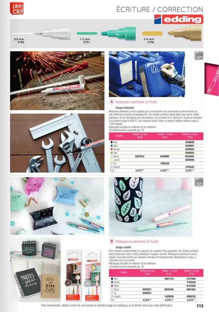 Écoles et loisirs 2025 du 1 janvier au 31 décembre 2025 - Catalogue page 113