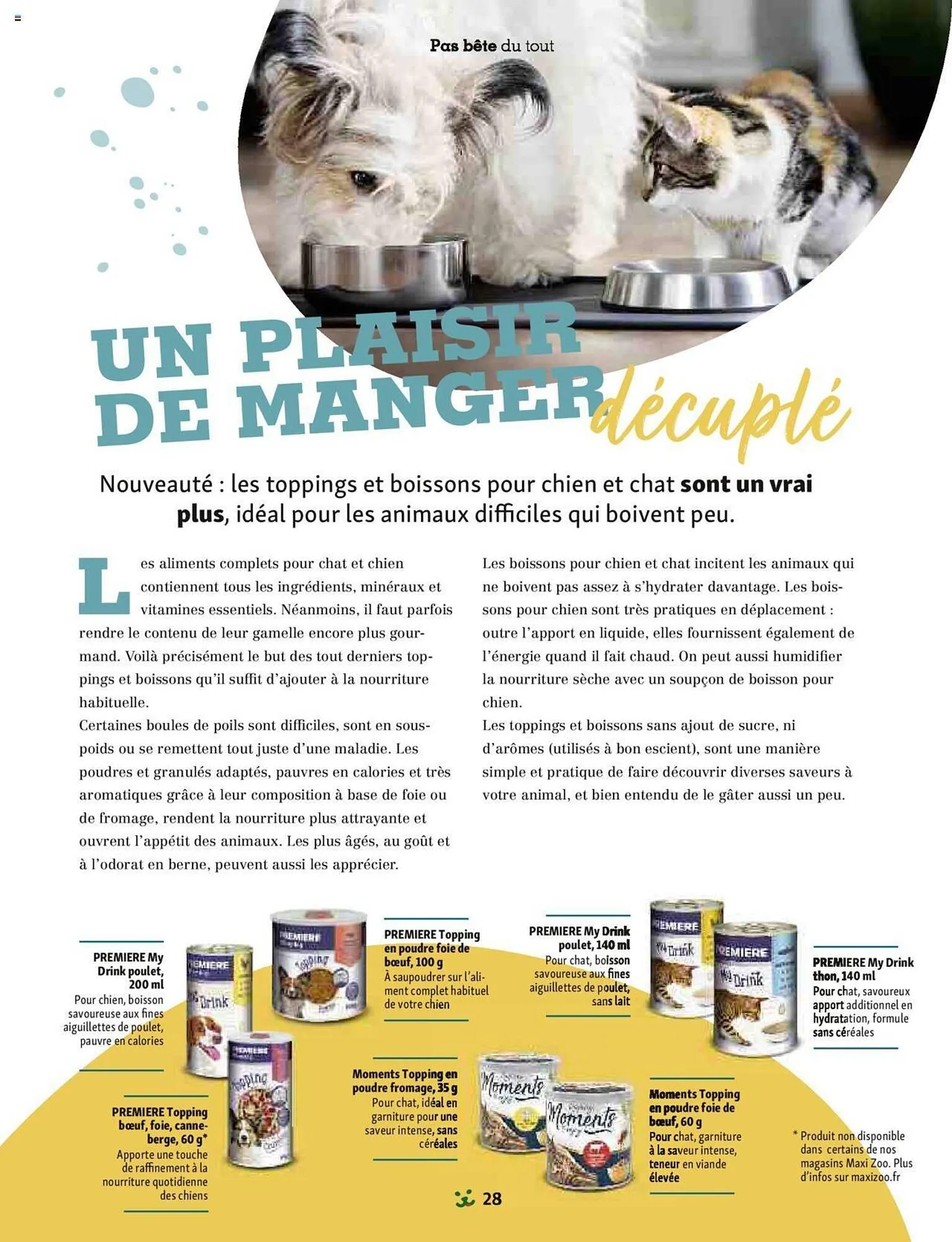 Catalogue Maxi Zoo du 1 septembre au 3 novembre 2024 - Catalogue page 28