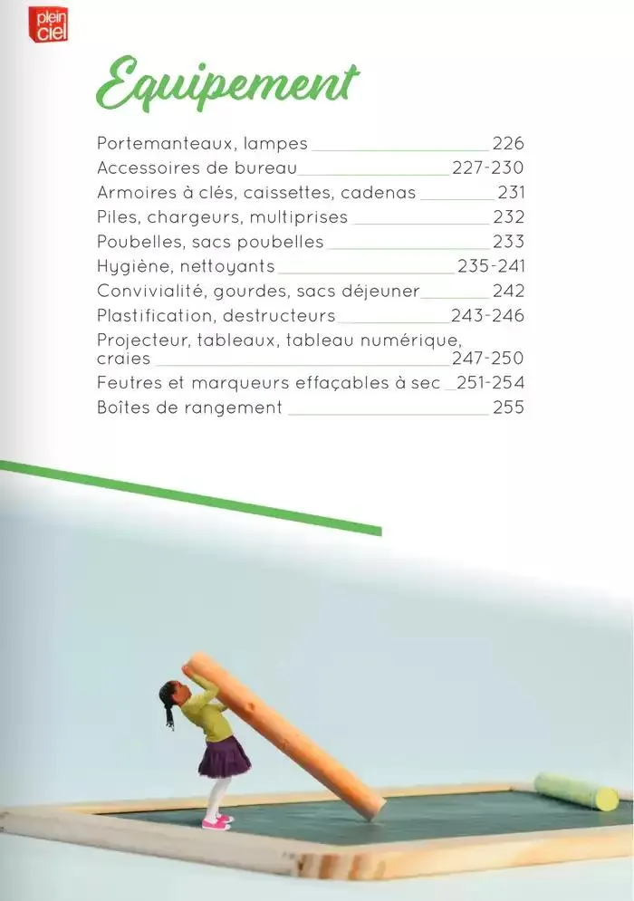 Écoles et loisirs 2025 du 1 janvier au 31 décembre 2025 - Catalogue page 225