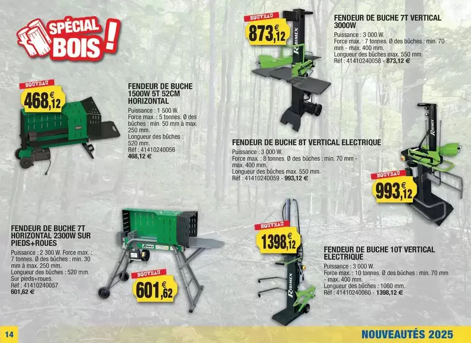 Spécial nouveautés 2025 du 25 février au 31 mai 2025 - Catalogue page 14