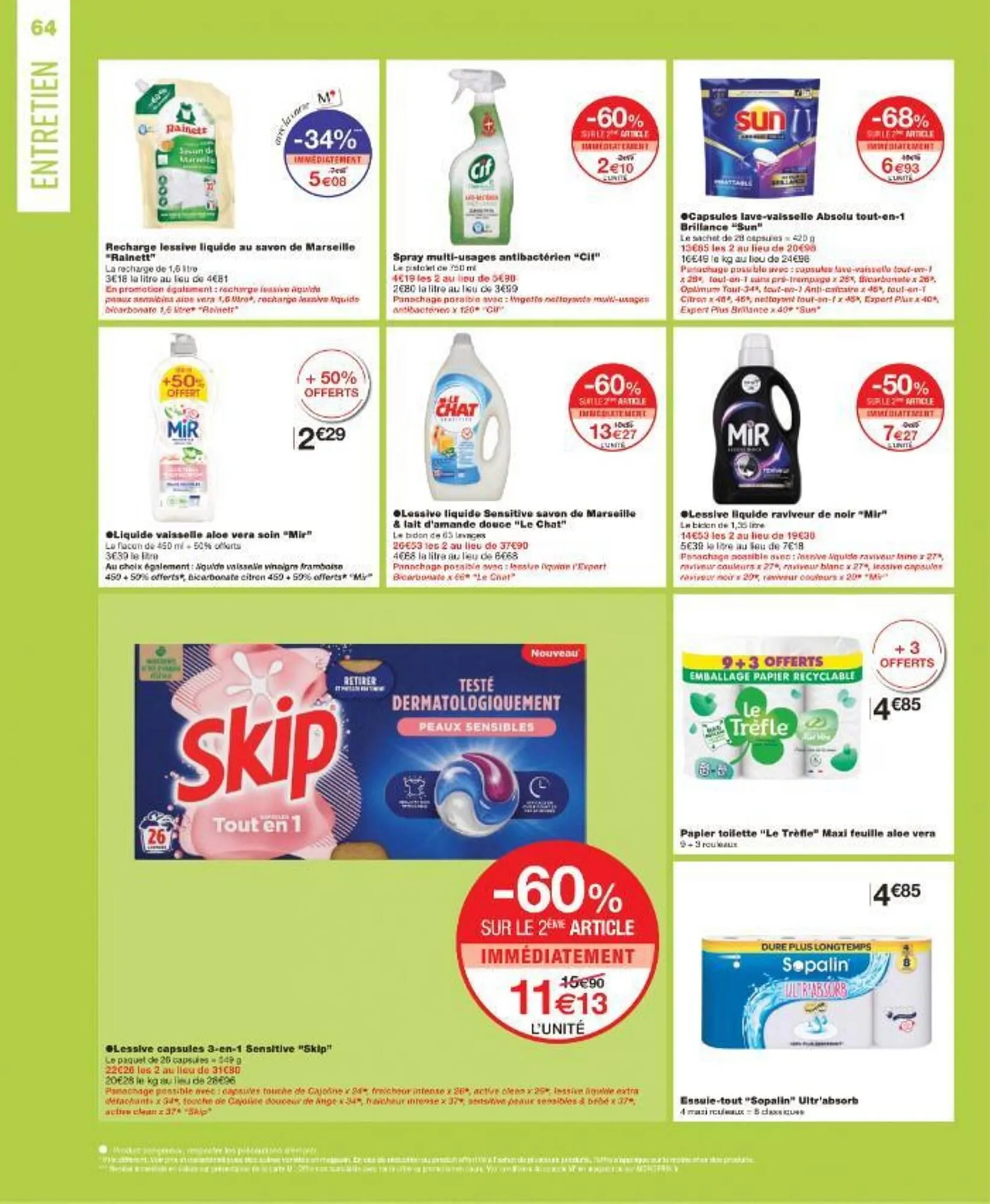 Catalogue Monoprix du 4 mars au 23 mars 2025 - Catalogue page 64