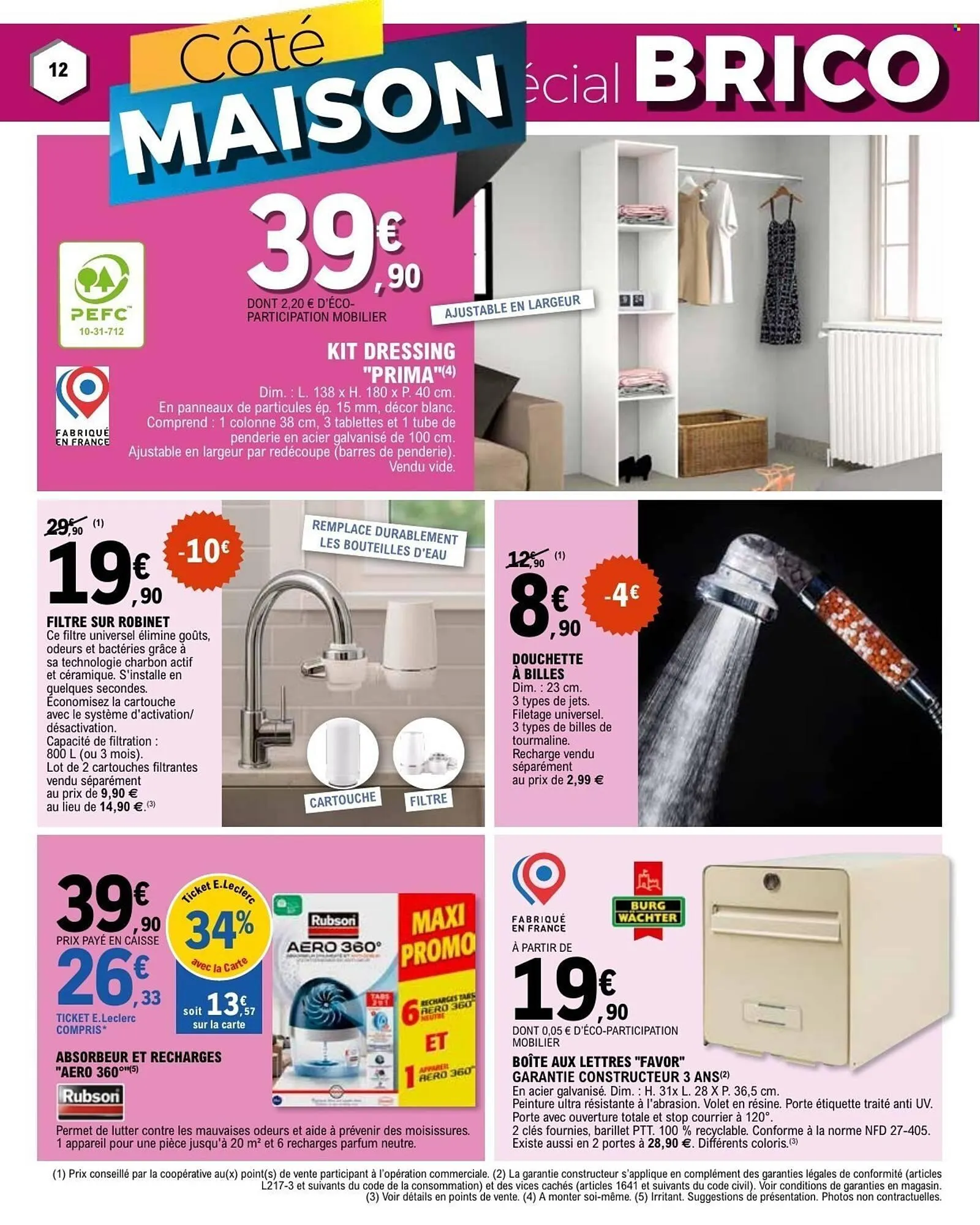 Catalogue E.Leclerc Brico du 27 janvier au 7 février 2026 - Catalogue page 12