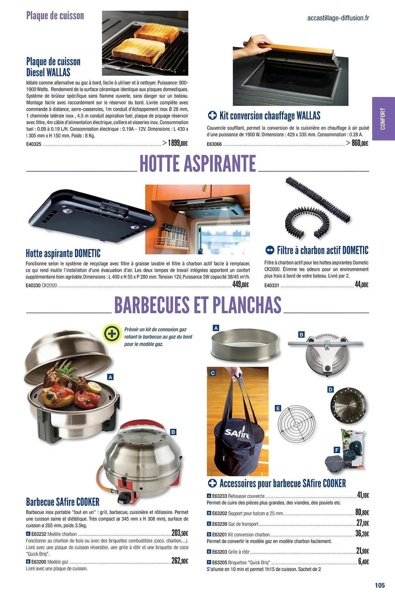 Catalogue Accastillage Diffusion du 1 mars au 31 décembre 2023 - Catalogue page 107