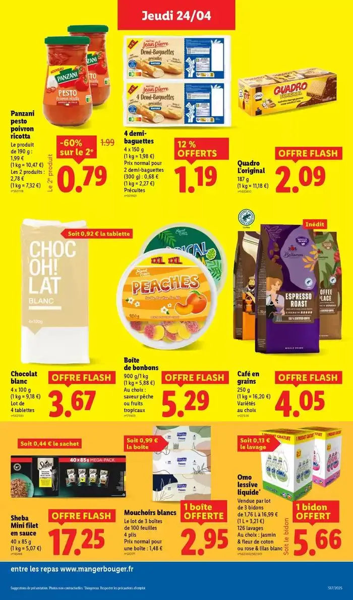 Fan de barbecue ? Retrouvez une sélection de viandes, sauces et bien plus à prix Lidl ! du 24 avril au 29 avril 2025 - Catalogue page 31