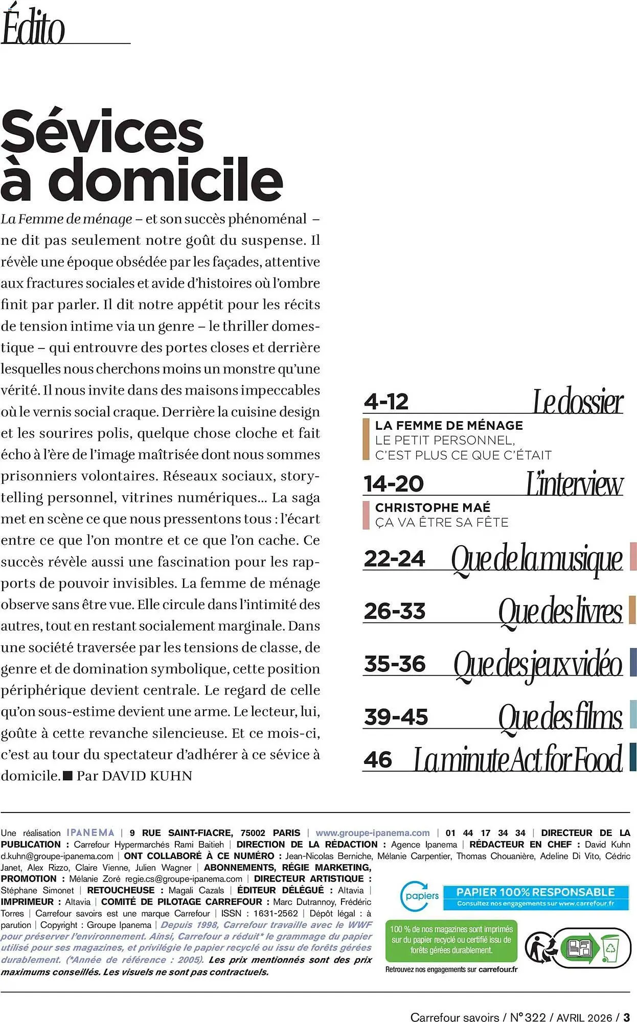 Catalogue Carrefour Market du 1 avril au 30 avril 2026 - Catalogue page 3