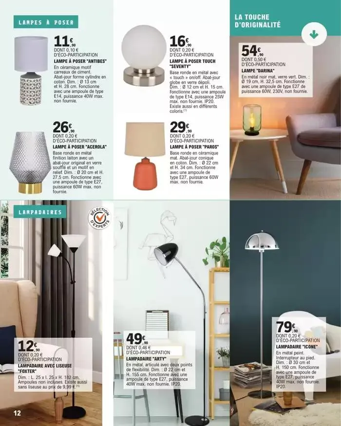 Guide Decoration Interieure du 2 mai au 31 décembre 2025 - Catalogue page 12