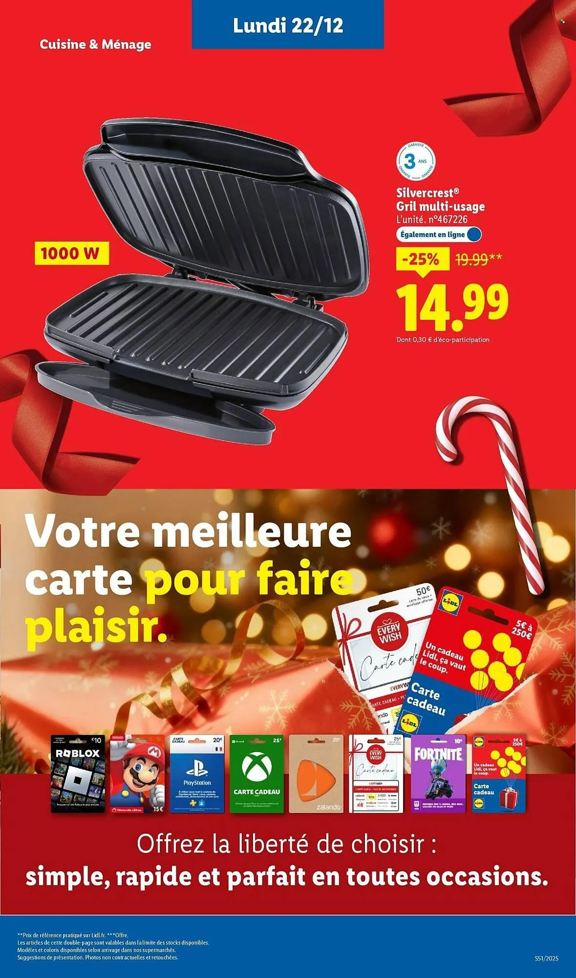 Catalogue Lidl du 22 décembre au 27 décembre 2025 - Catalogue page 3