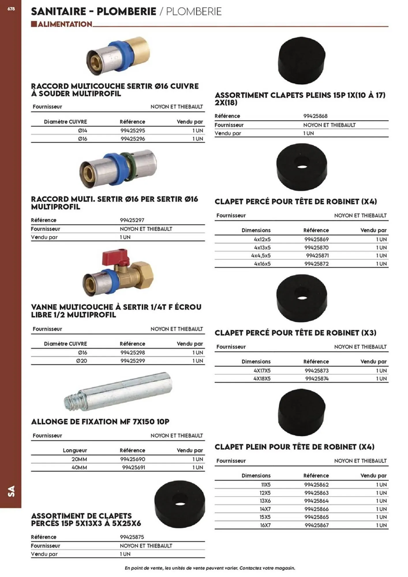 Catalogue Tout faire matériaux du 17 décembre au 30 décembre 2025 - Catalogue page 641