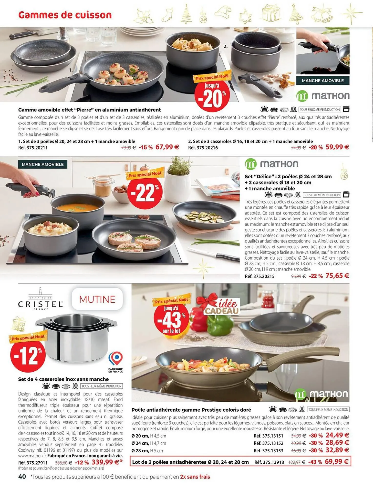 Catalogue Mathon du 15 décembre au 31 décembre 2023 - Catalogue page 40