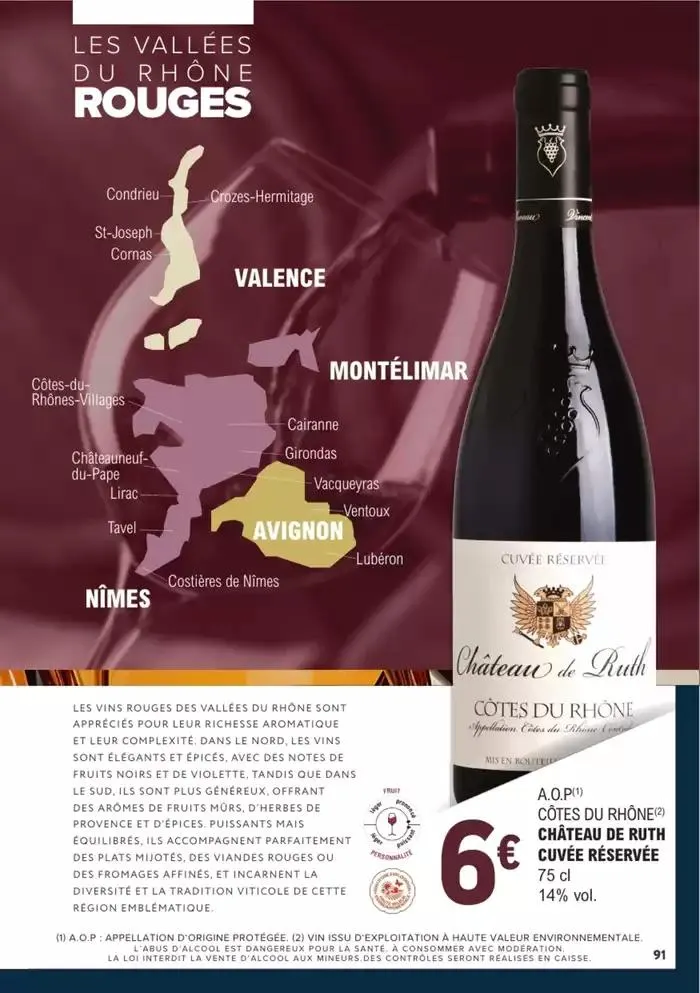 GUIDES DES VINS 2024/2025 du 1 avril au 31 décembre 2025 - Catalogue page 118