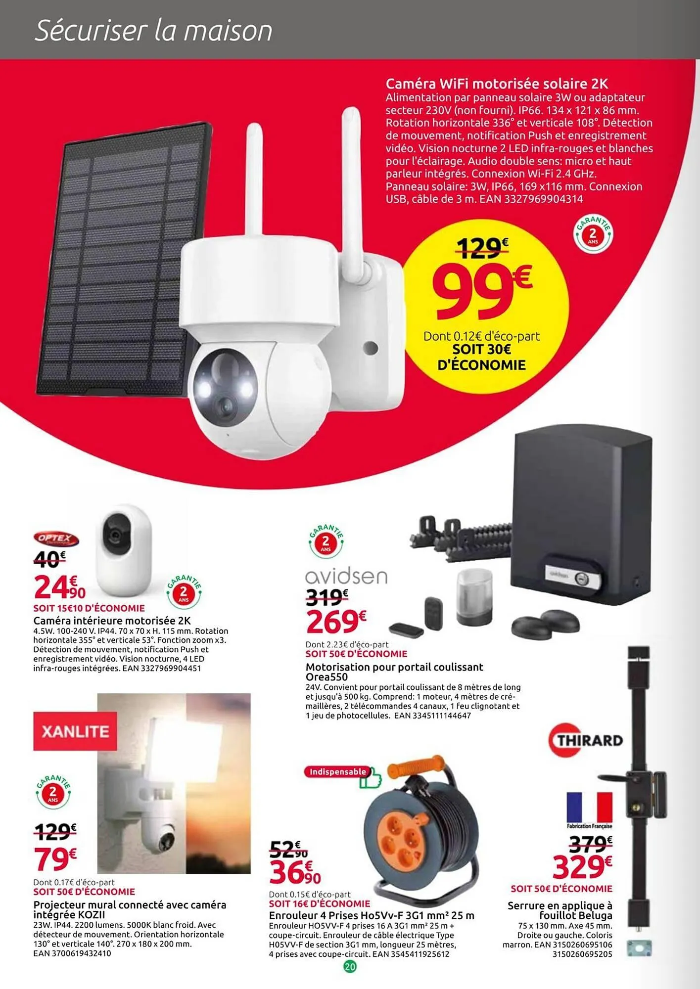 Catalogue Mr Bricolage du 18 février au 15 mars 2026 - Catalogue page 20