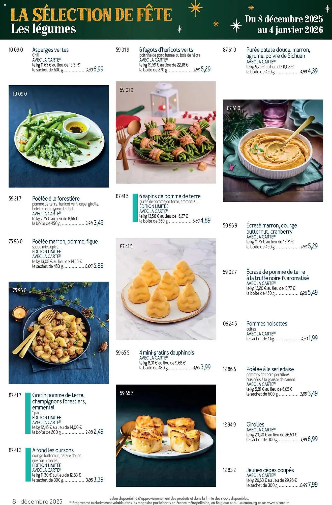 Catalogue Picard du 17 novembre au 4 janvier 2026 - Catalogue page 8