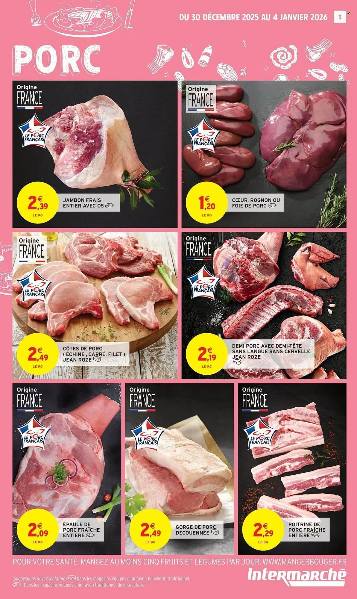 Catalogue Intermarché du 30 décembre au 4 janvier 2026 - Catalogue page 3