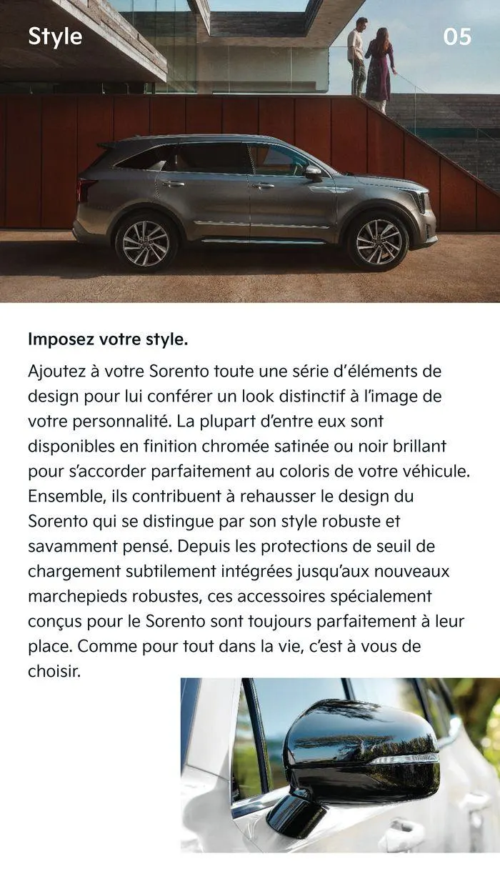 KIA Sorento Hybride - Accessoires du 13 juin au 4 juin 2025 - Catalogue page 5