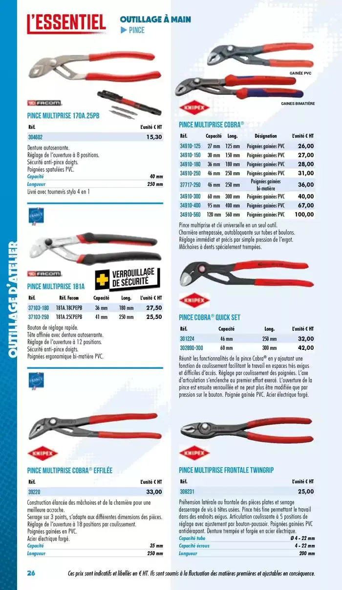 Essentiel Industrie 2025 du 3 janvier au 31 décembre 2025 - Catalogue page 28