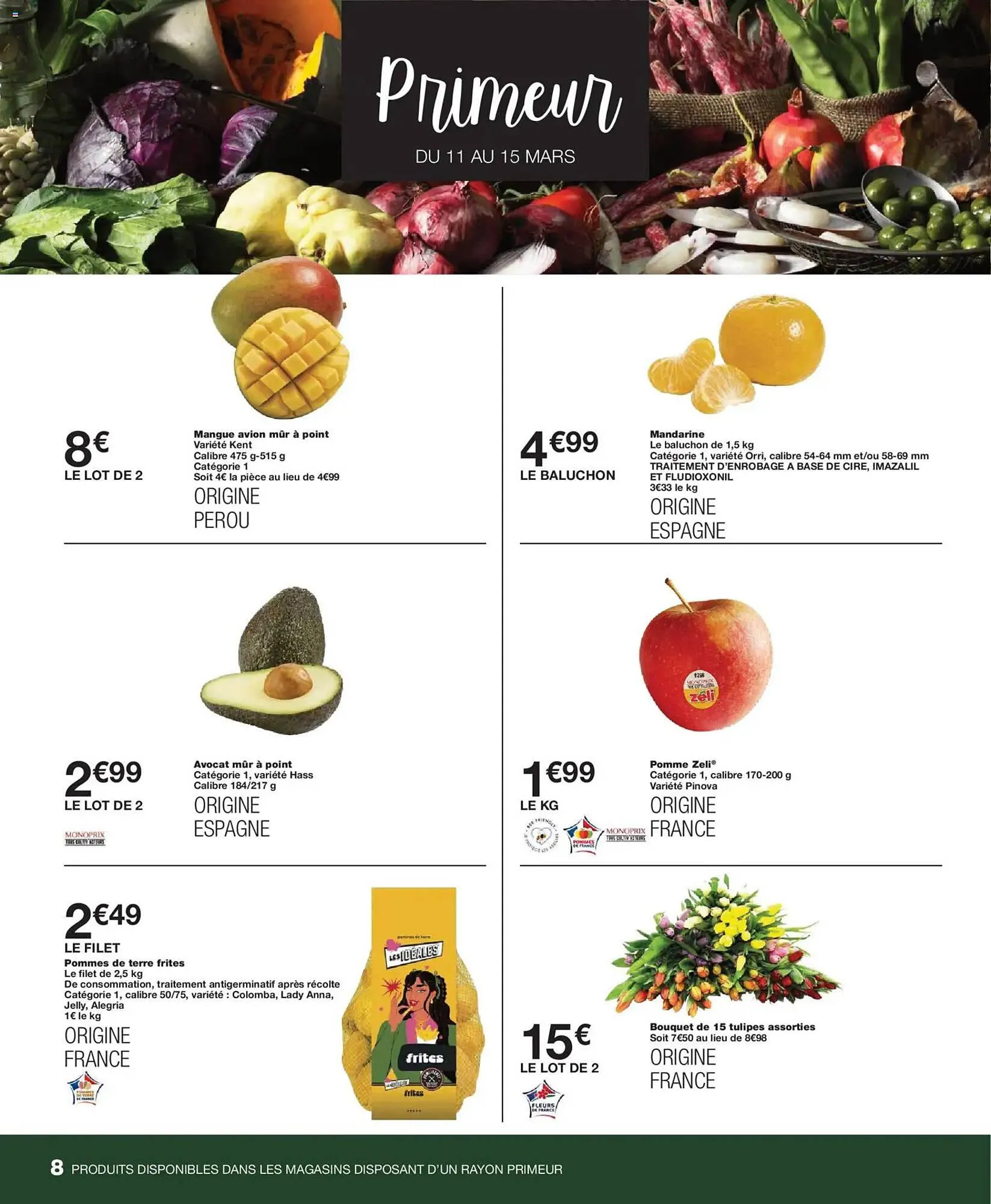 Catalogue Monoprix du 3 mars au 22 mars 2026 - Catalogue page 8