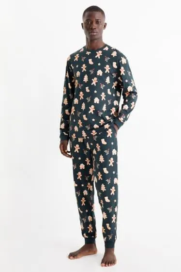 Mini Me - men’s Christmas pyjamas - patterned