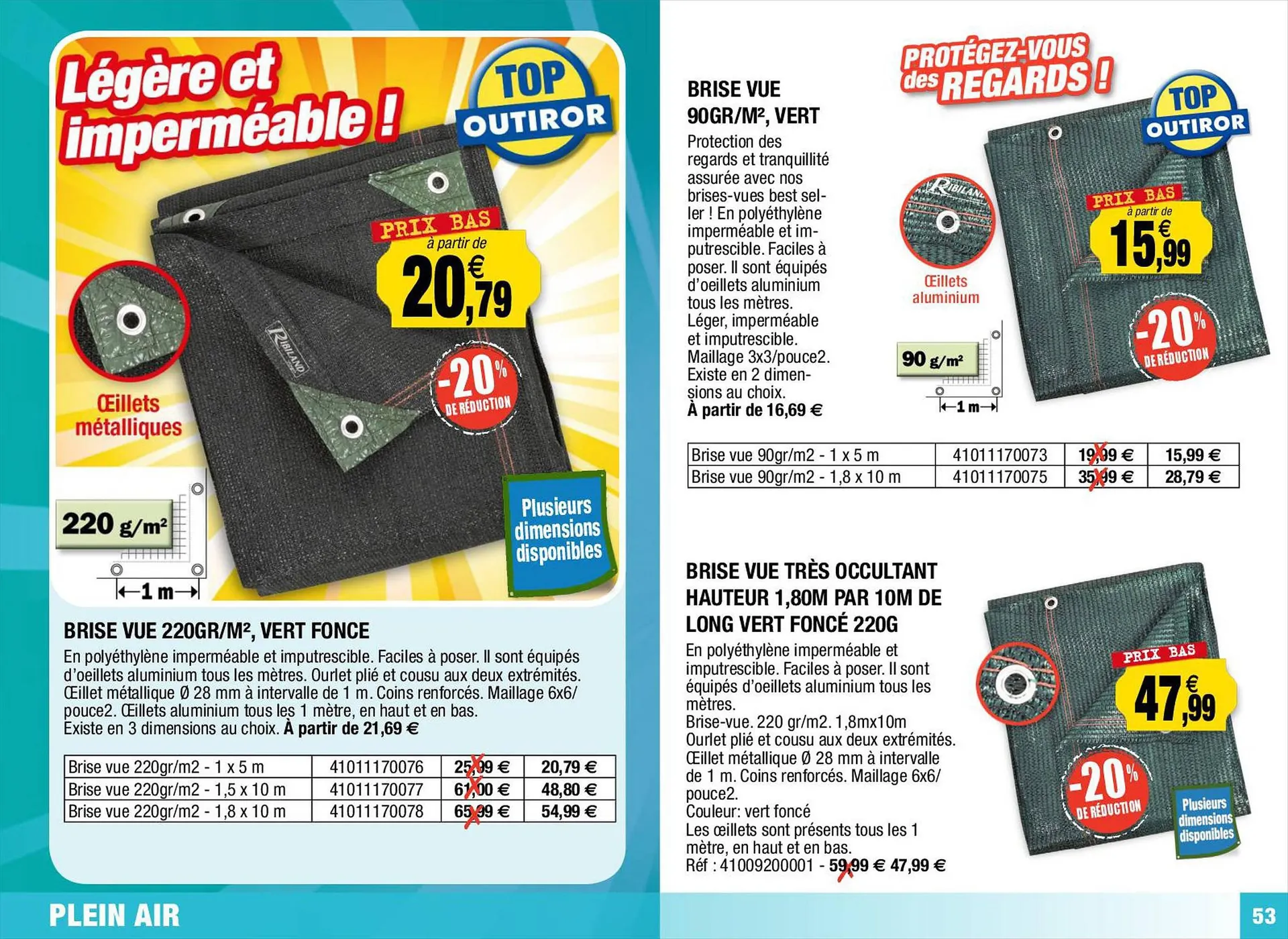 Catalogue Outiror du 10 août au 24 août 2023 - Catalogue page 53