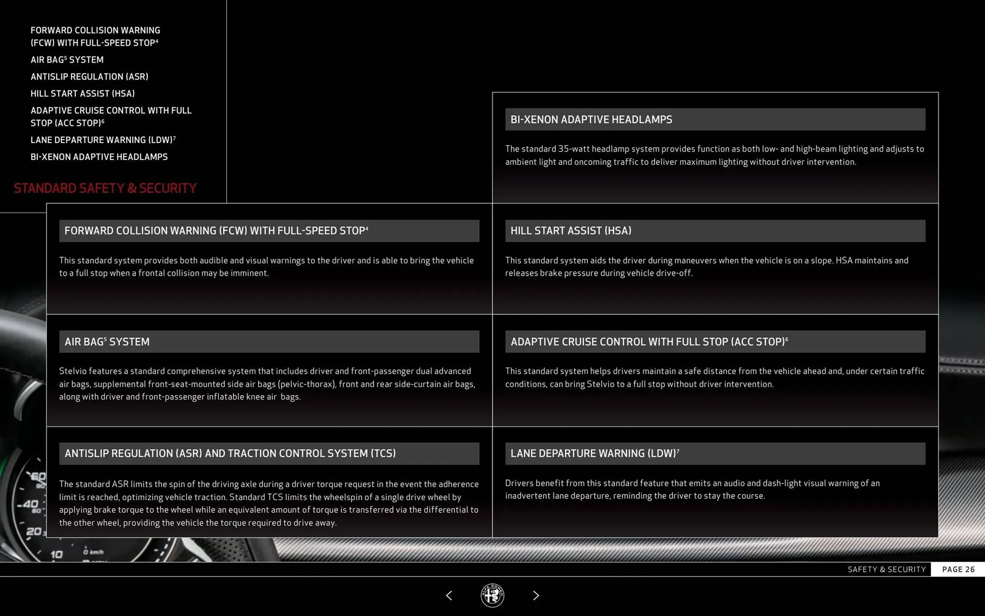 Catalogue Alfa Romeo du 18 mai au 31 décembre 2023 - Catalogue page 26