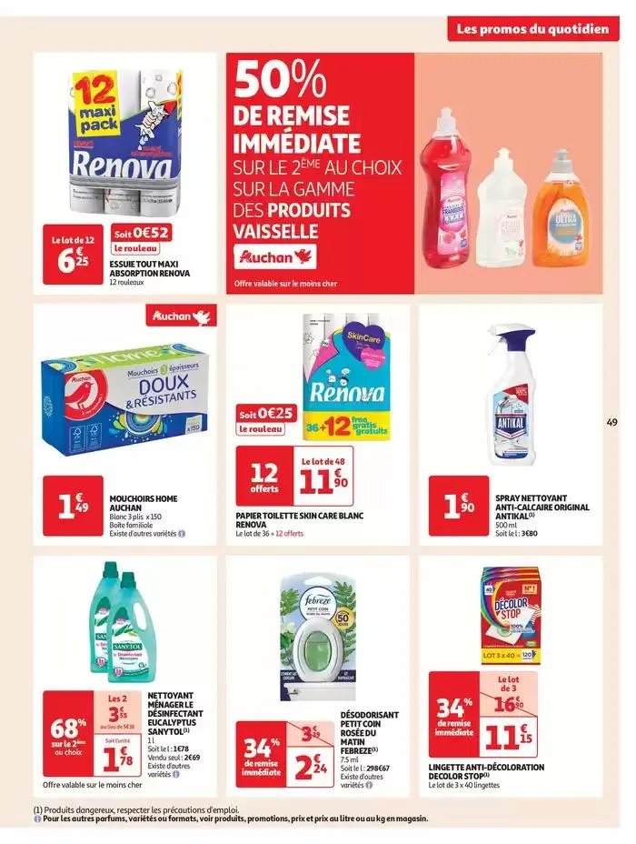 Des prix aussi bas, c'est le top du 8 avril au 21 avril 2025 - Catalogue page 50