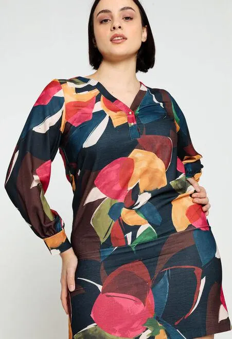 Robe à imprimé floral