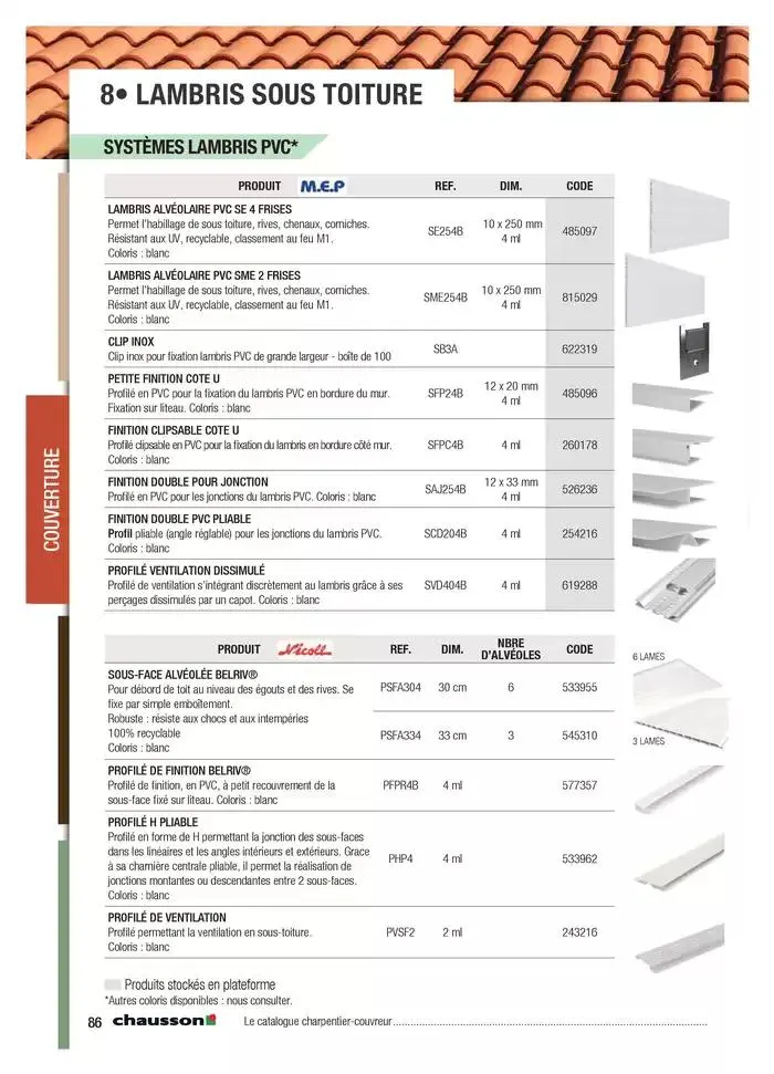 CHARPENTIER-COUVREUR 2025 du 1 janvier au 31 décembre 2025 - Catalogue page 28