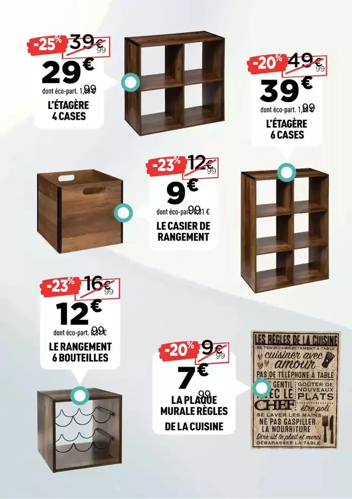 Des prix déco qui n'attendent pas ! du 3 mars au 16 mars 2025 - Catalogue page 4