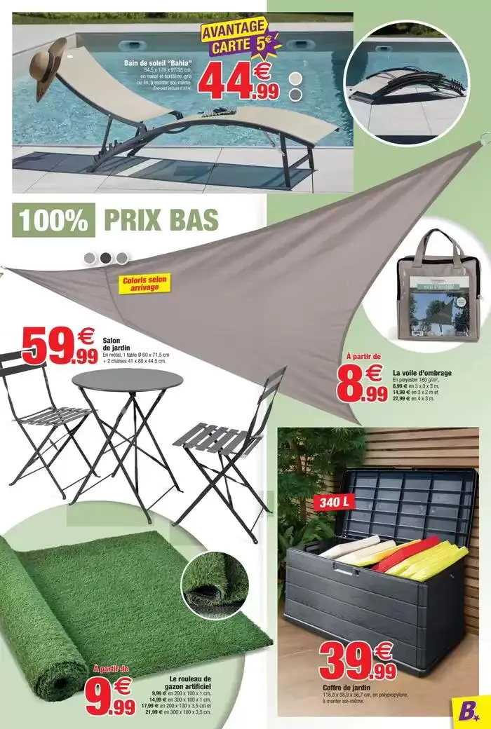 Beaux jours & bonnes affaires du 31 mars au 13 avril 2025 - Catalogue page 3