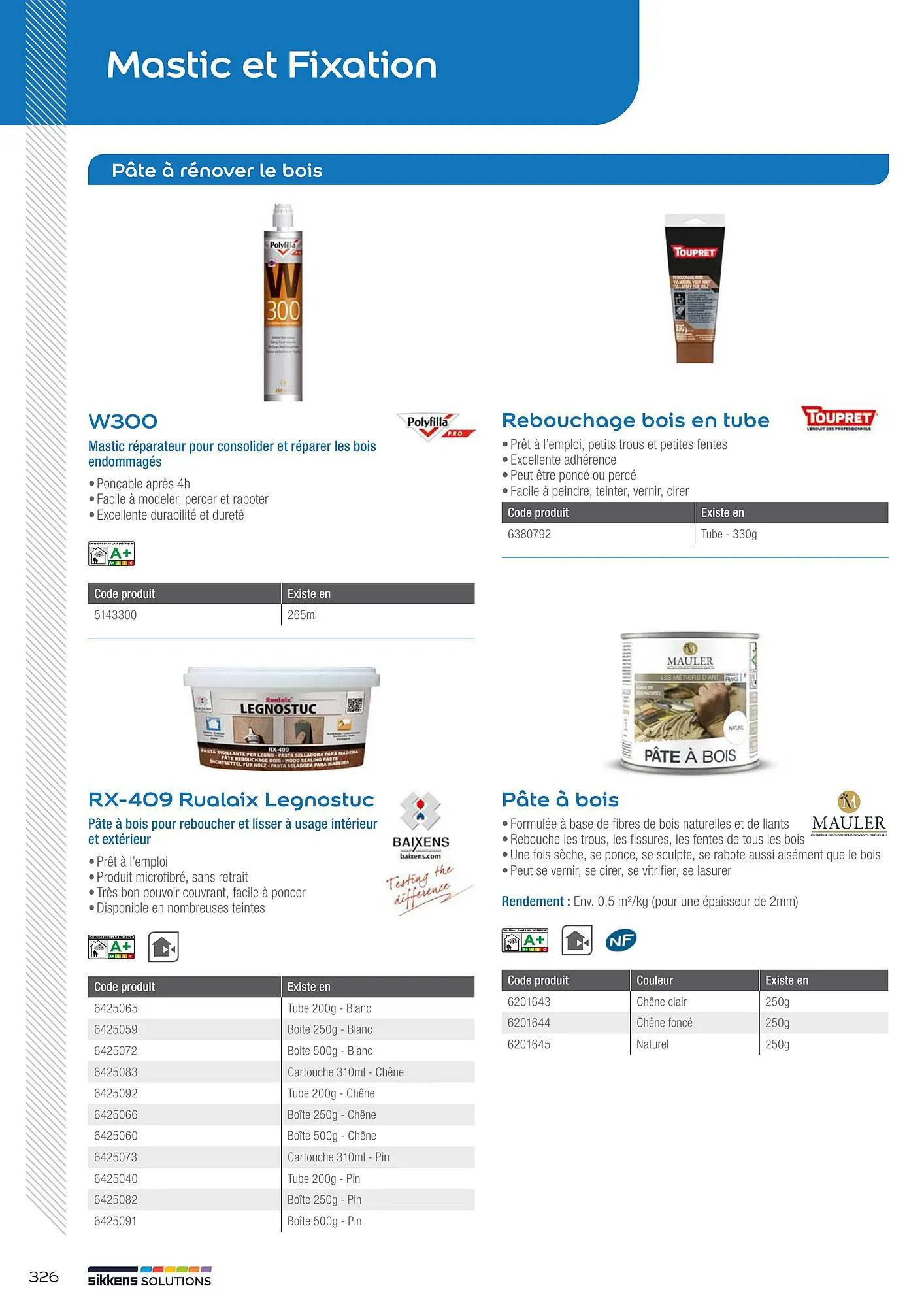 Catalogue Sikkens Solution du 8 janvier au 28 décembre 2025 - Catalogue page 326