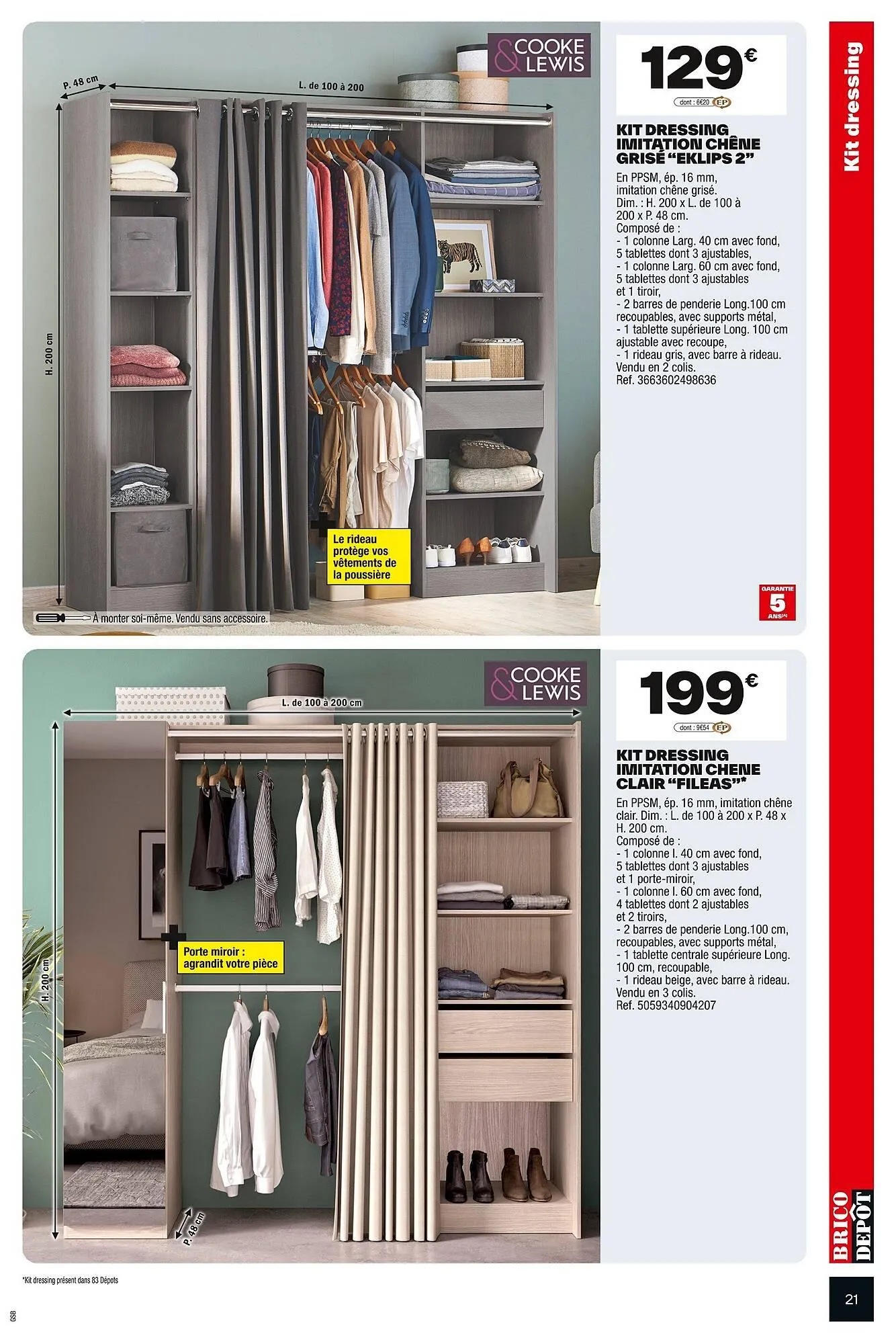 Catalogue Brico Dépôt du 1 août au 14 août 2025 - Catalogue page 21