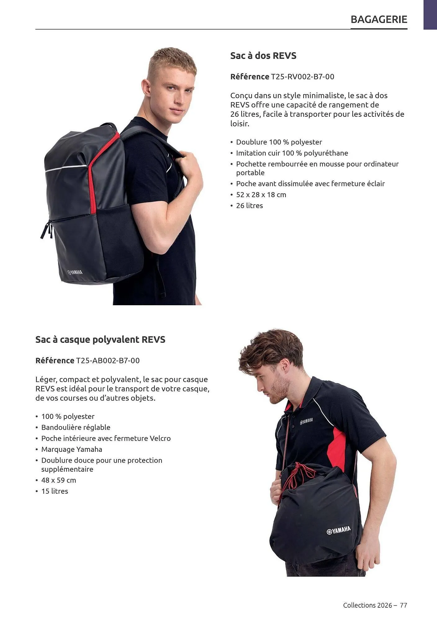 Catalogue Yamaha du 11 février au 30 décembre 2026 - Catalogue page 77