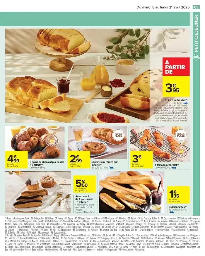 JOYEUSES PÂQUES & MEILLEURS PRIX du 8 avril au 21 avril 2025 - Catalogue page 65