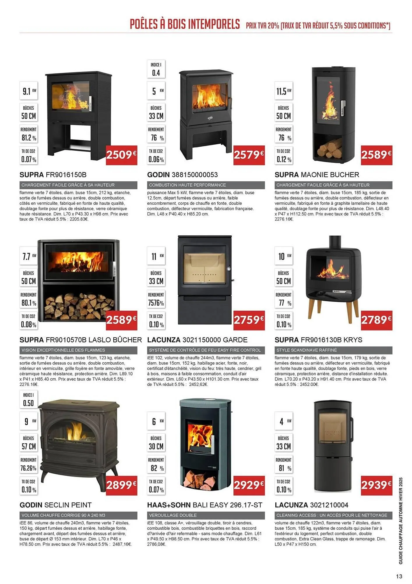 Catalogue Copra du 22 septembre au 20 mars 2026 - Catalogue page 13