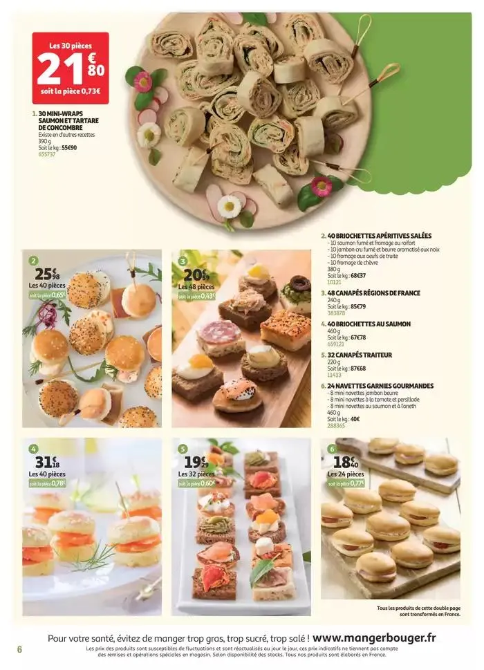 Petits prix à croquer ! du 3 avril au 31 octobre 2025 - Catalogue page 6