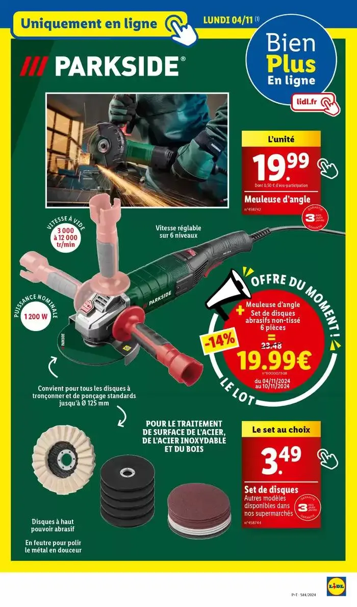 Bénéficiez de promotions sur une sélection de produits, incluant viande, fruit et fromage du 30 octobre au 5 novembre 2024 - Catalogue page 77