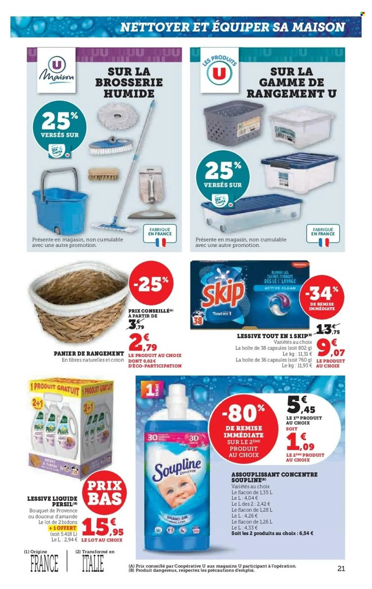 Catalogue Super U du 23 septembre au 5 octobre 2025 - Catalogue page 21