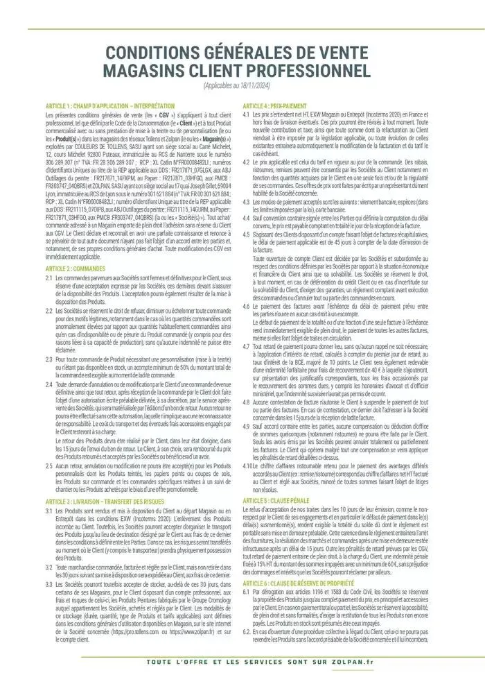 Le Guide Pro 2025 du 13 janvier au 31 décembre 2025 - Catalogue page 432