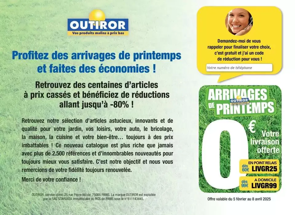 Arrivages de printemps du 6 février au 31 mai 2025 - Catalogue page 2