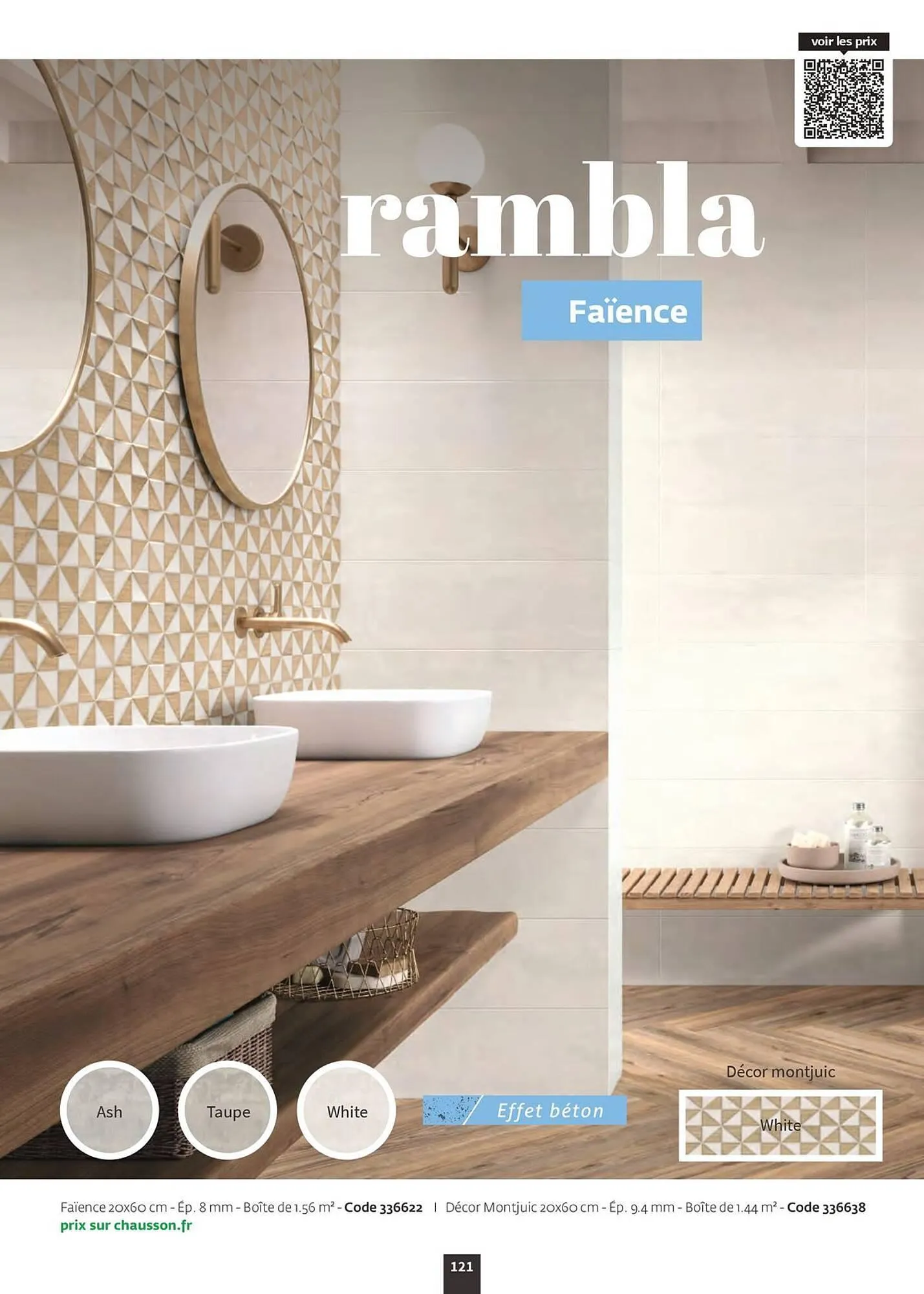 Catalogue Chausson Matériaux du 12 septembre au 31 décembre 2026 - Catalogue page 123