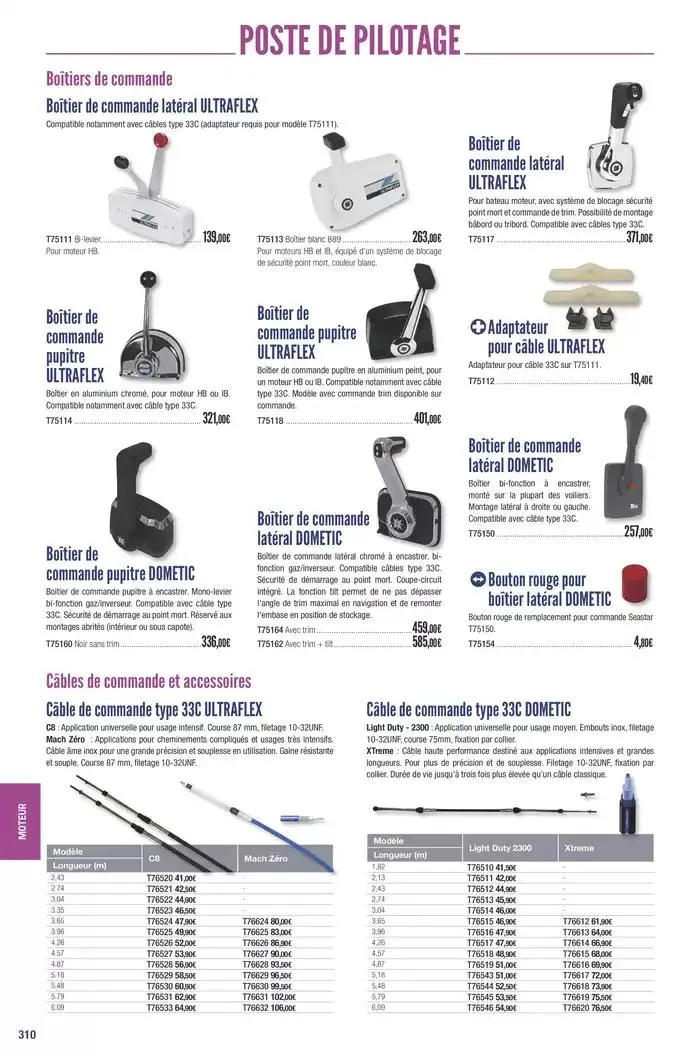 Catalogue Accastillage Diffusion 2025 du 1 janvier au 31 décembre 2025 - Catalogue page 312