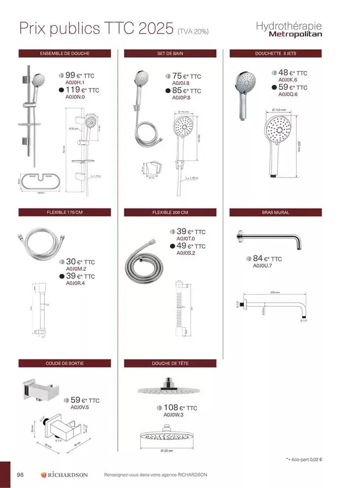 Collections Exclusives 2025 du 11 avril au 31 décembre 2025 - Catalogue page 96