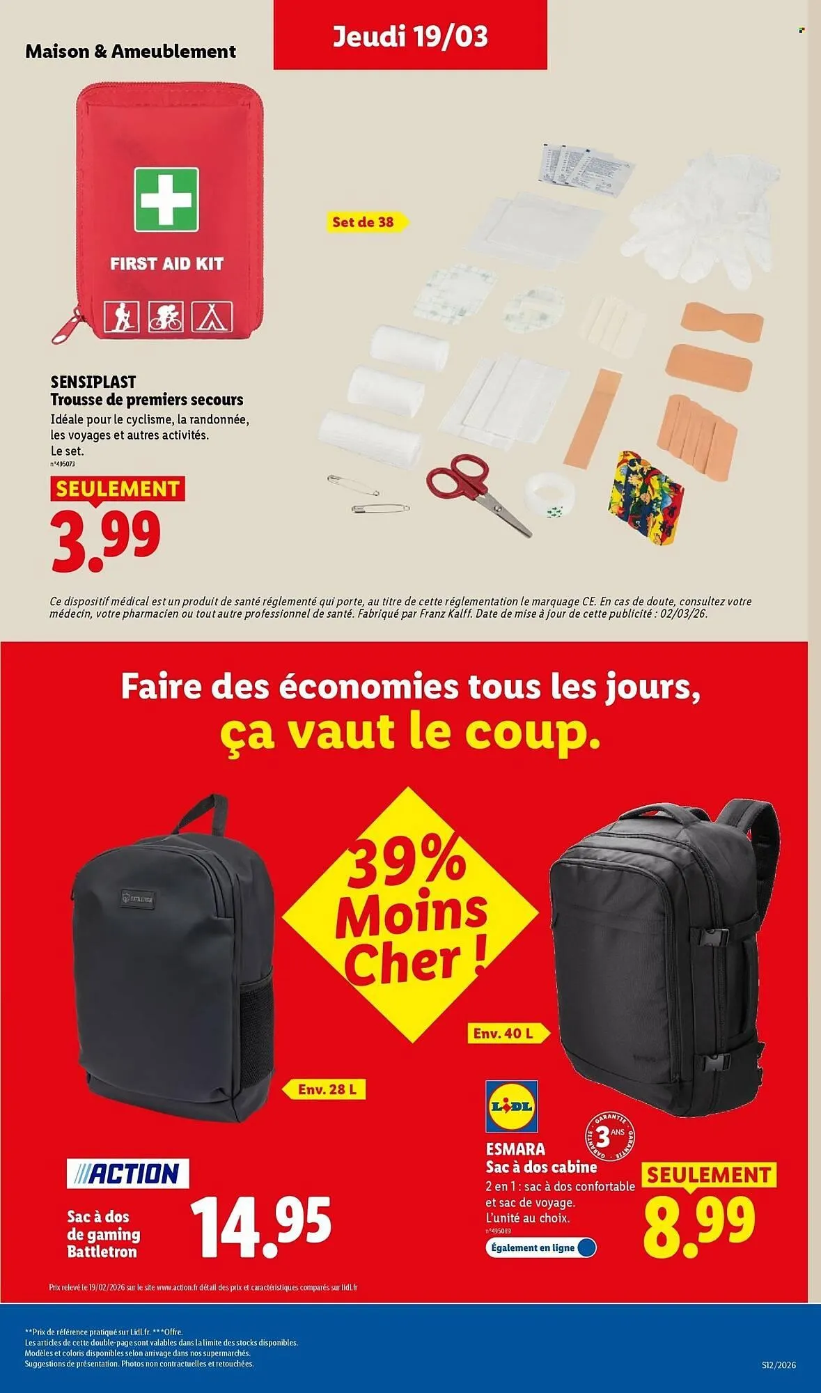 Catalogue Lidl du 16 mars au 19 mars 2026 - Catalogue page 33