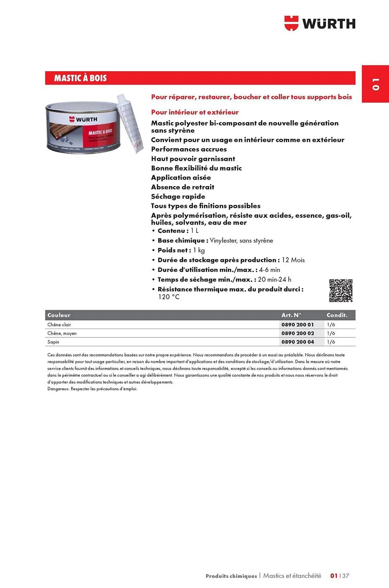 Catalogue Würth du 12 mai au 31 décembre 2025 - Catalogue page 45