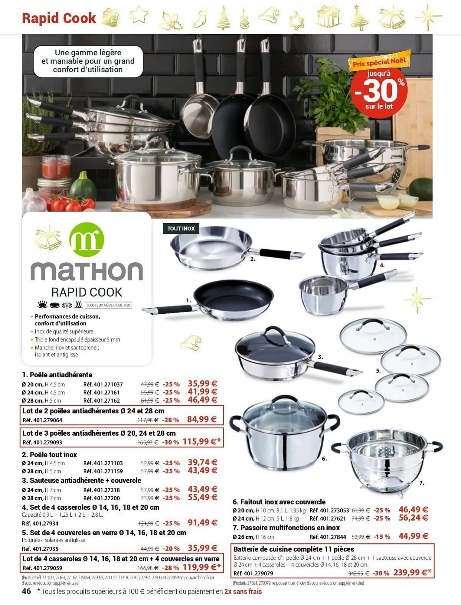 Catalogue Mathon du 28 octobre au 31 décembre 2025 - Catalogue page 46