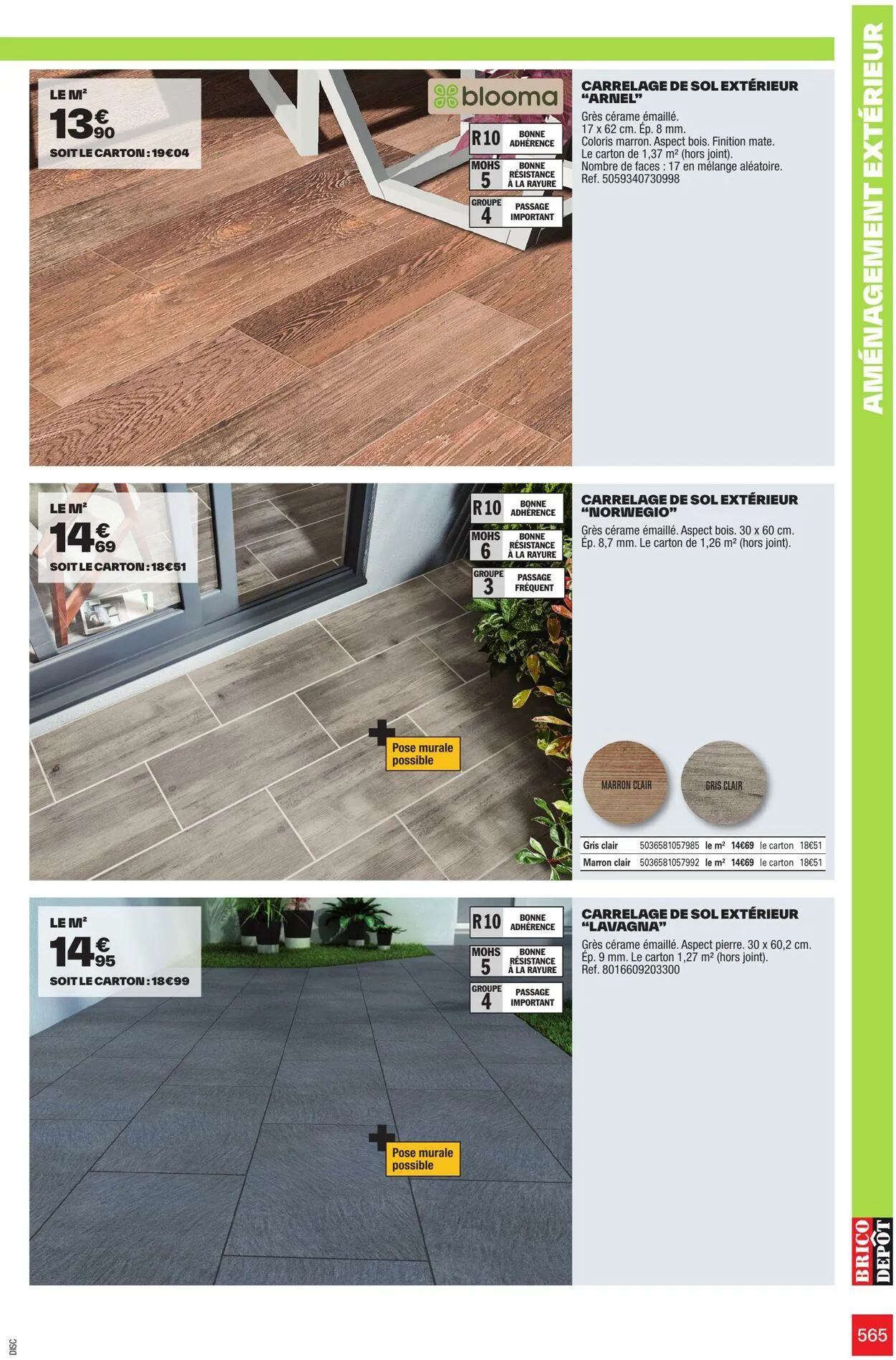 Brico Dépôt Catalogue actuel du 24 mars au 31 juillet 2025 - Catalogue page 565