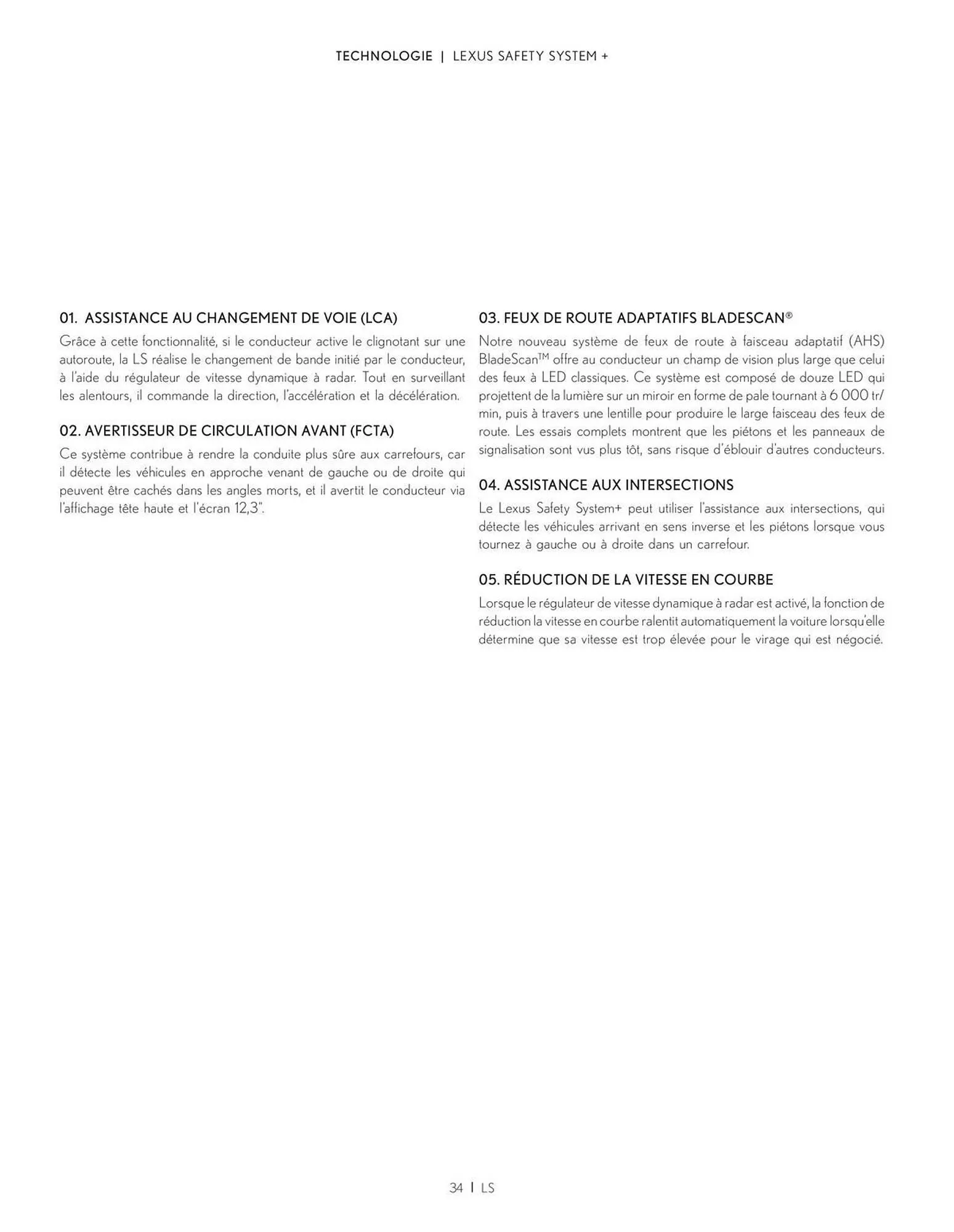 Catalogue Lexus du 27 mars au 27 mars 2026 - Catalogue page 34