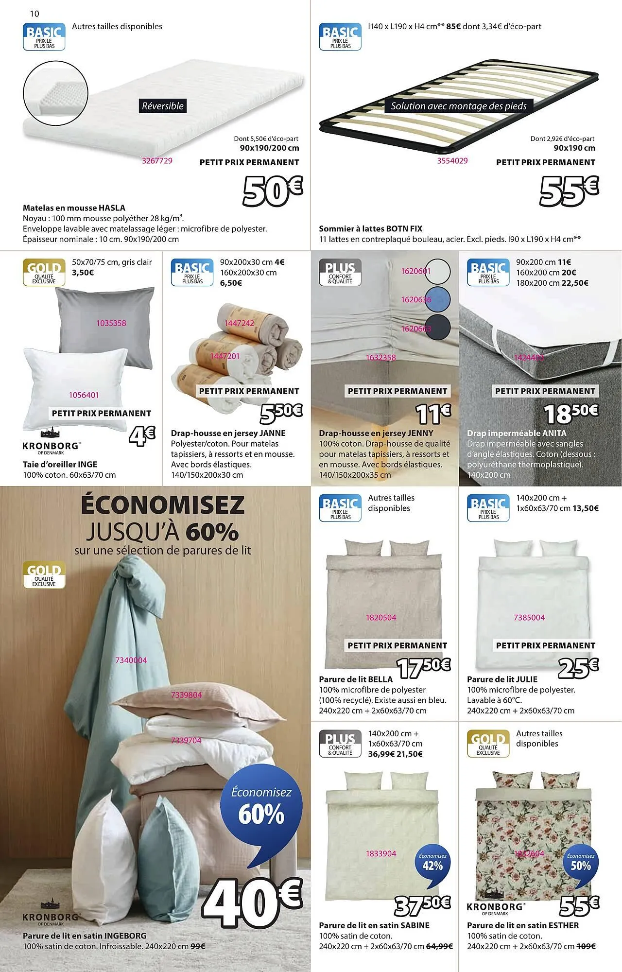 Catalogue JYSK du 1 janvier au 3 février 2026 - Catalogue page 10